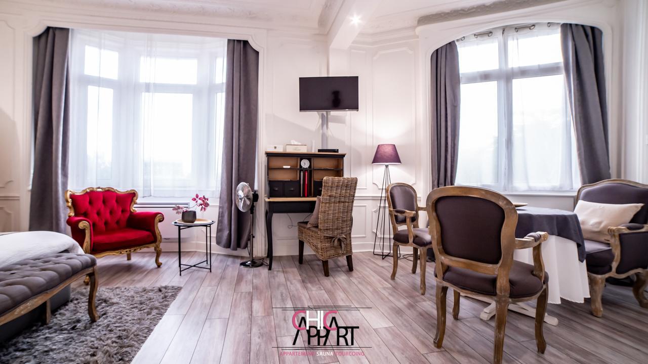 Chic Appart - Sauna privatif Tourcoing Esterno foto